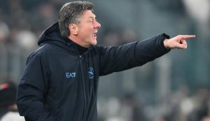 Il tecnico del Napoli Walter Mazzarri - Foto ANSA - Dotsport.it