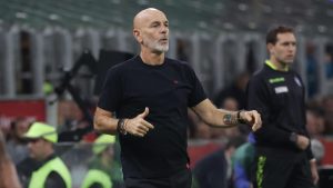 Stefano Pioli a bordo campo - Foto ANSA - Dotsport.it