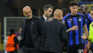 Milan, Pioli sorride per le disgrazie altrui.