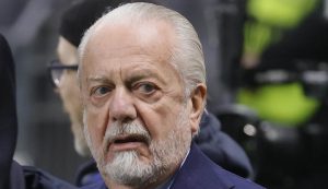 Il patron del Napoli Aurelio De Laurentiis - Foto ANSA - Dotsport.it