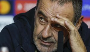 Maurizio Sarri sconsolato - Foto ANSA - Dotsport.it