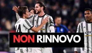 Juventus, il giocatore non rinnoverà.