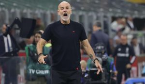 Stefano Pioli su tutte le furie a bordo campo - Foto ANSA - Dotsport.it