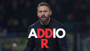 Roma, annunciato a De Rossi l'annullamento del contratto.