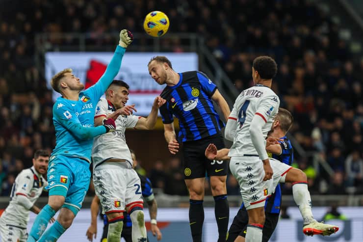 Josep Martinez in Inter vs Genoa - Foto ANSA - Dotsport.it