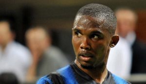 Samuel Eto'o con la maglia dell'Inter - Foto Lapresse - Dotsport.it