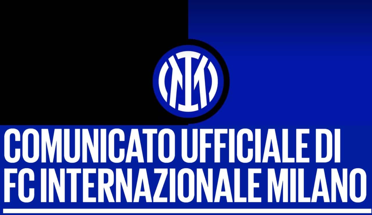 Comunicato ufficiale Inter
