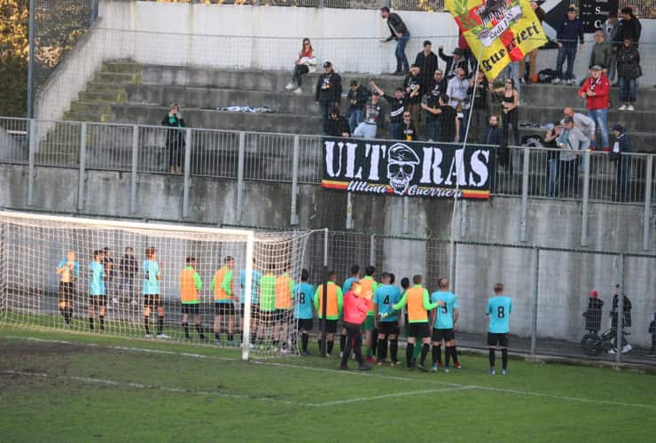Il Fanfulla al termine di una partita della Serie D appena conclusa - Foto profilo Facebook del club - Dotsport.it