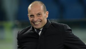 Max Allegri sorridente - Foto Lapresse - Dotsport.it