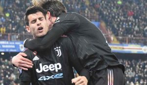 Morata chiamo l'ex compagno juventino all'Atletico Madrid.