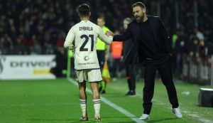 Paulo Dybala e Daniele De Rossi - Foto Lapresse - Dotsport.it