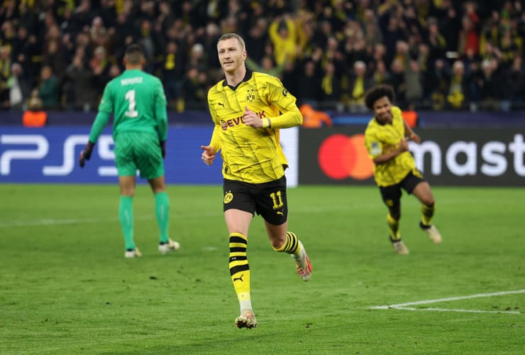 Reus con la maglia del Borussia Dortmund - Foto ANSA - Dotsport.it