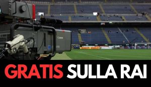 Una telecamera pronta per trasmettere una partita - Foto ANSA - Dotsport.it