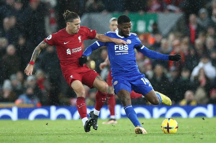 Iheanacho con la maglia del Leicester - Foto ANSA - Dotsport.it