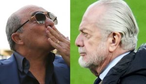 Rocco Commisso ed Aurelio De Laurentiis - Foto ANSA - Dotsport.it