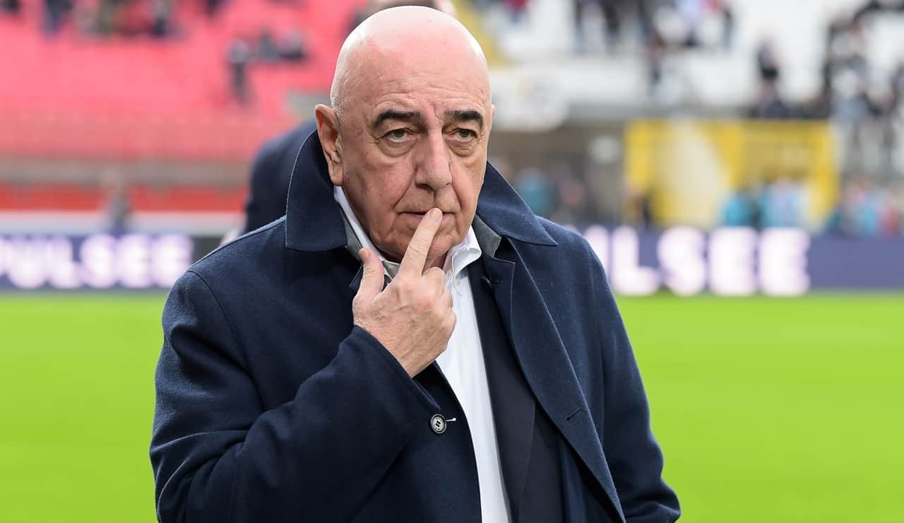 Adriano Galliani a bordo campo - Foto Lapresse - Dotsport.it