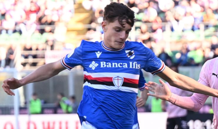 Juventus in vantaggio sull'Inter per Giovanni Leoni della Sampdoria.