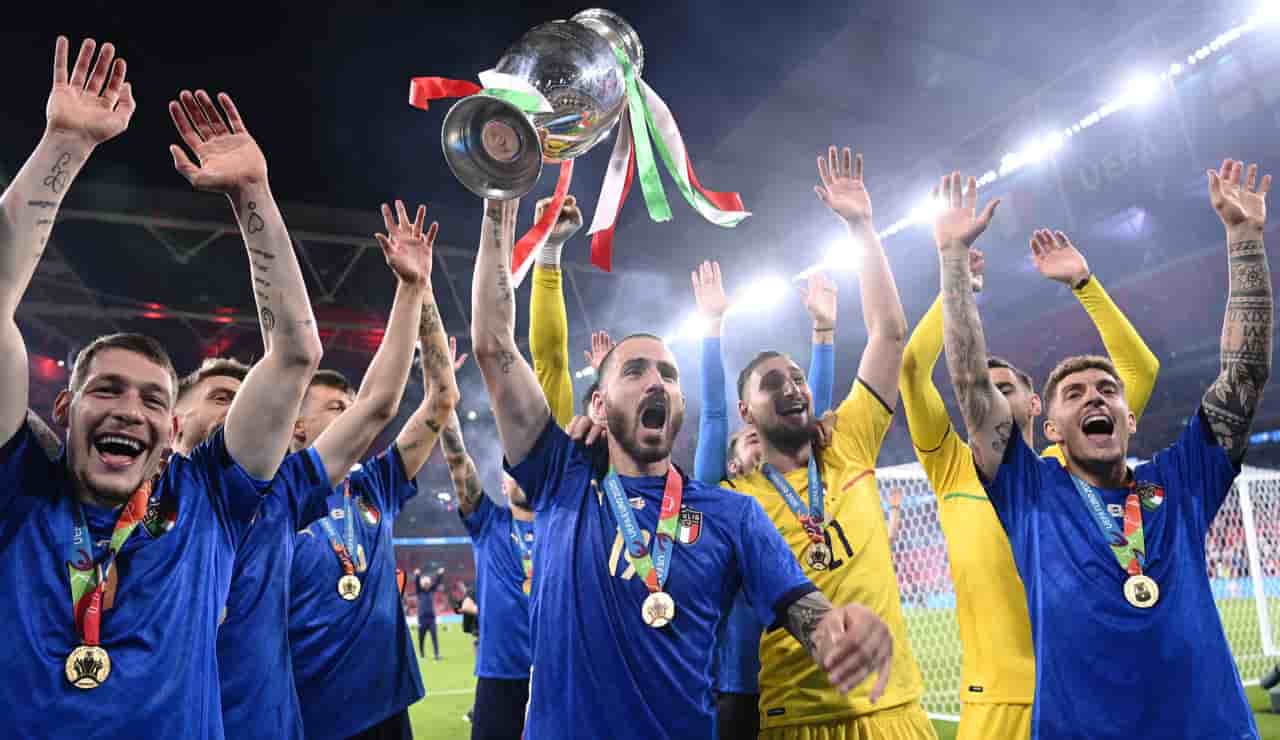 L'Italia trionfa a Euro 2021 - Foto Lapresse - Dotsport.it