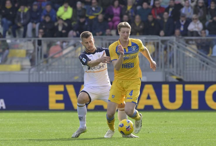 Marco Brescianini con la maglia del Frosinone - Foto Lapresse - Dotsport.it