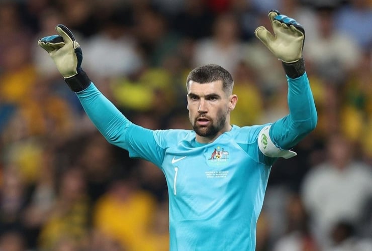 Mathew Ryan in campo con la maglia dell'AZ - Foto dal profilo Instagram del giocatore - Dotsport.it