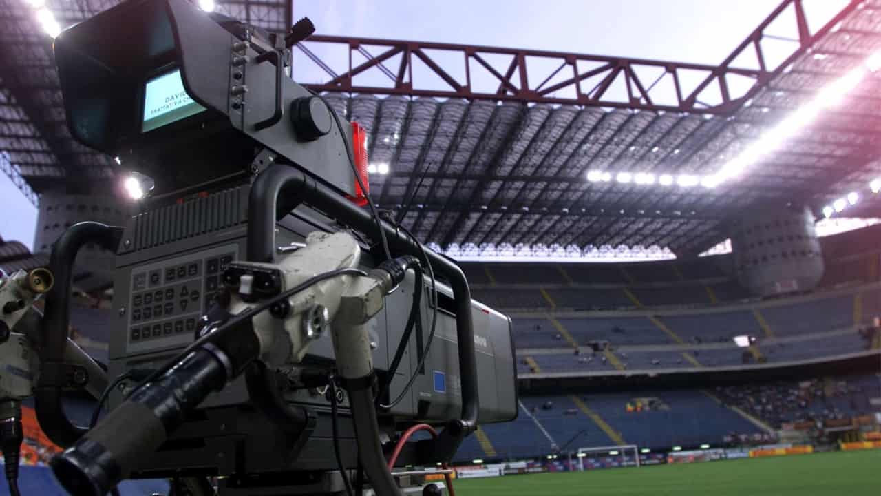 Telecamera a San Siro