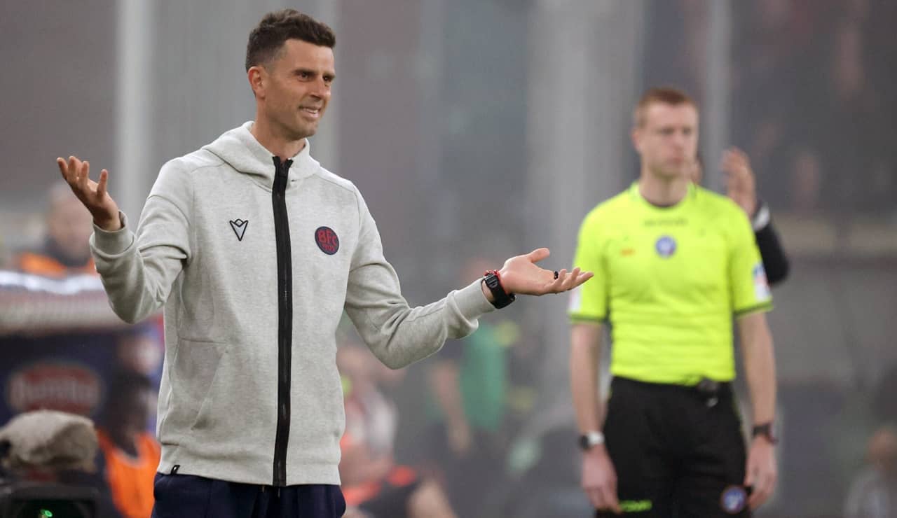 Thiago Motta a bordo campo - Foto Lapresse - Dotsport.it