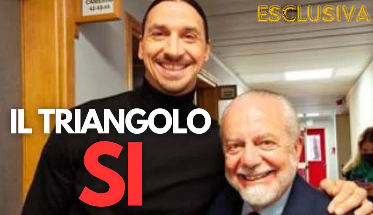 Zlatan Ibrahimovic ed Aurelio De Laurentiis - Foto Instagram - Dotsport.it