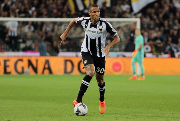 Becao in campo con la maglia dell'Udinese - Foto Lapresse - Dotsport.it