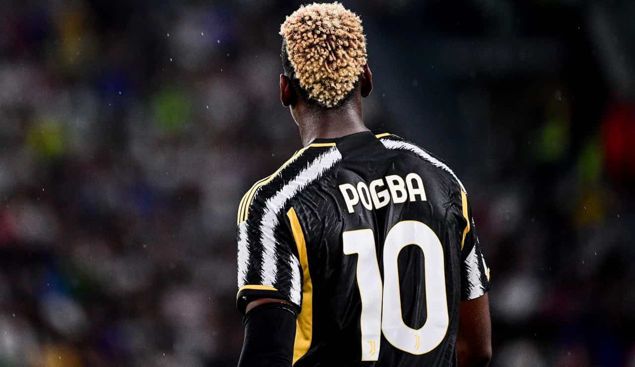 Paul Pogba con la maglia della Juventus - Foto Lapresse - Dotsport.it