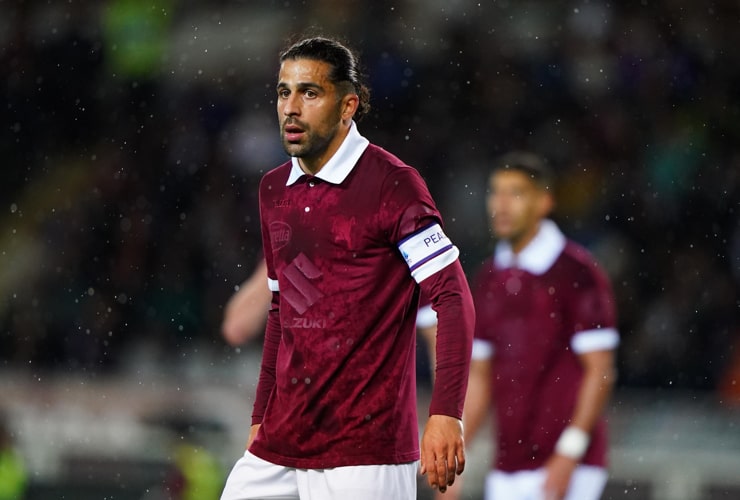 Ricardo Rodriguez in campo con la maglia del Torino - Foto Lapresse - Dotsport.it