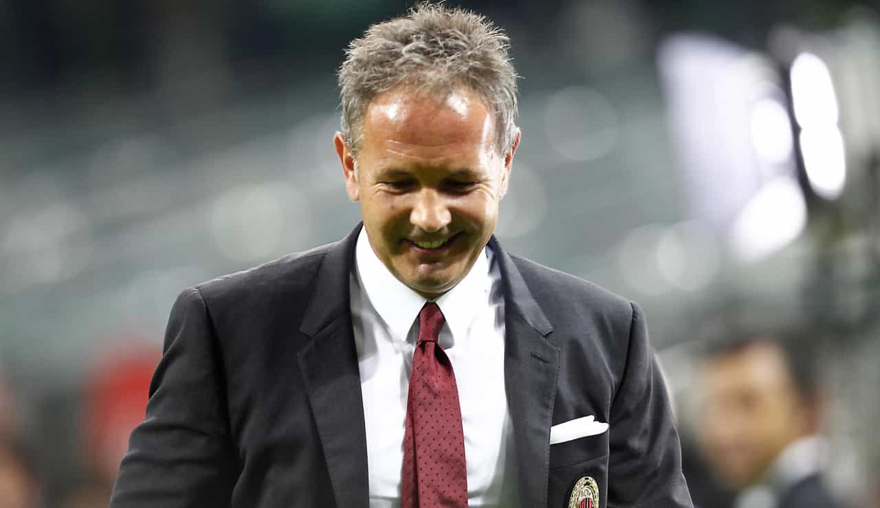 Sinisa Mihajlovic da allenatore del Milan - Foto Lapresse - Dotsport.it