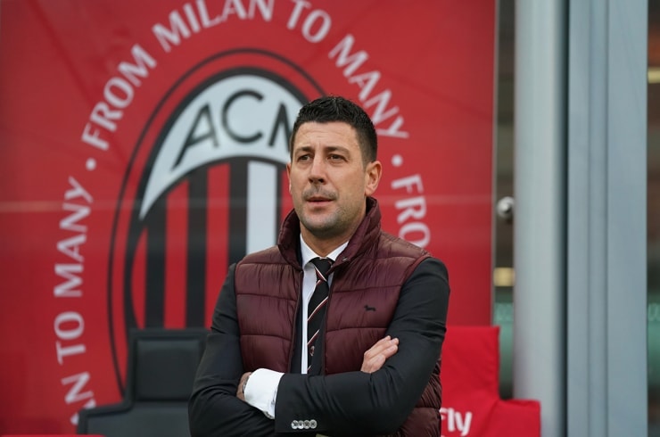 Daniele Bonera, allenatore del Milan Futuro - Foto Lapresse - Dotsport.it