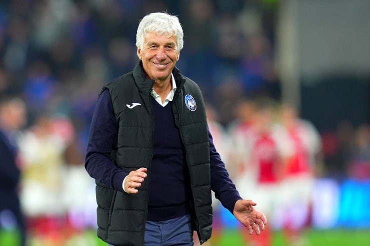 Gian Piero Gasperini, allenatore dell'Atalanta - Foto Lapresse - Dotsport.it