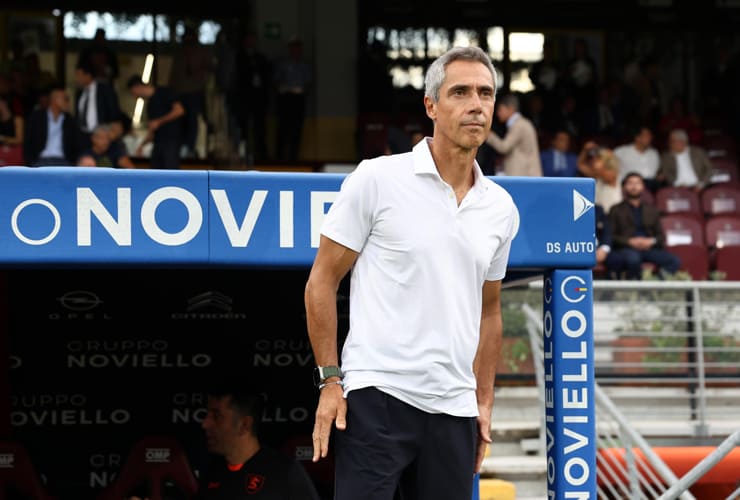 Paulo Sousa in panchina - Foto Lapresse - Dotsport.it