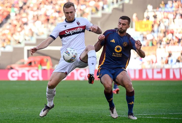 Bryan Cristante via da Roma