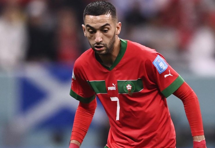 Hakim Ziyech verso la Roma