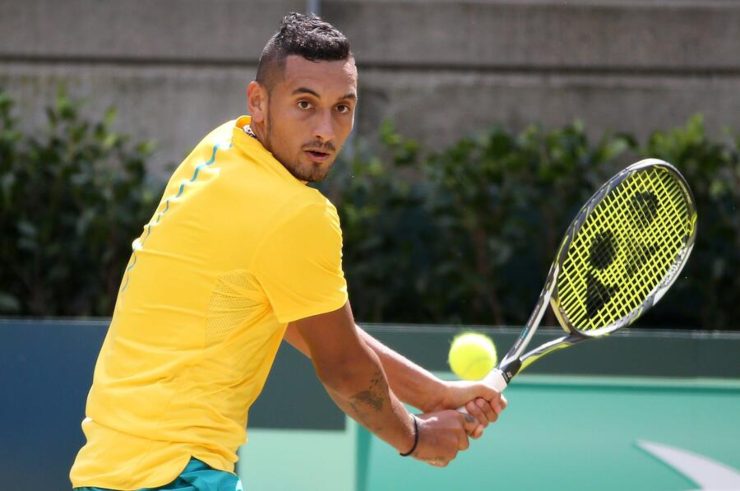 Nick Kyrgios contro Sinner