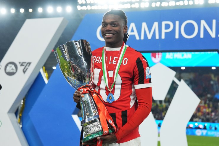 Rafael Leao vince la Supercoppa