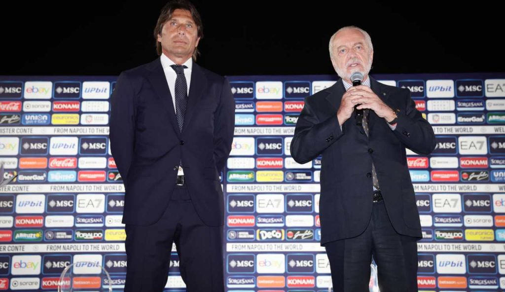 ADDIO dal NAPOLI: pazzesco Antonio Conte I De Laurentiis lo scopre in piena notte: è già finita