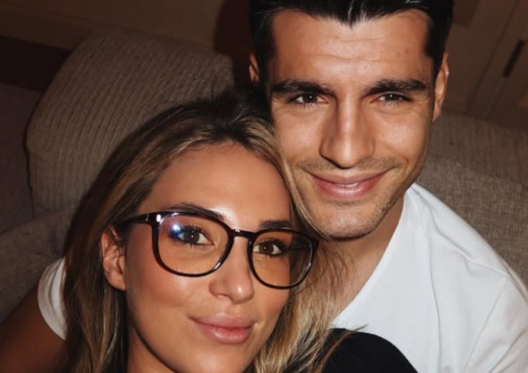 Morata e Alice Campello di nuovo insieme