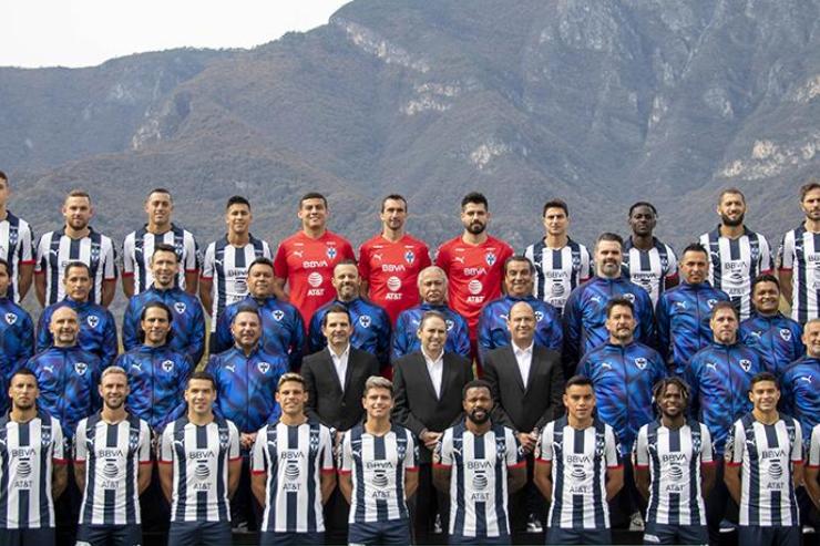 I messicano del Rayados di Monterrey